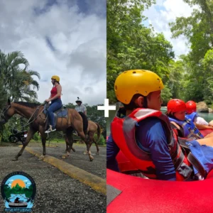 Tubing Tour + Horseback Riding
